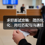 求职面试攻略：简历优化、岗位匹配与沟通技巧2026指南（图4）