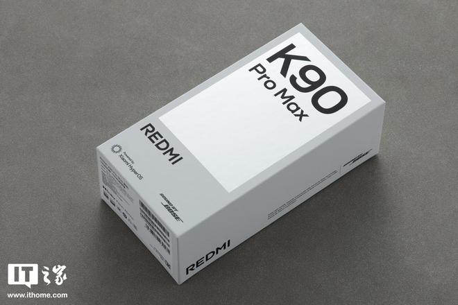 REDMI K90 Pro Max 黑色款手机图赏