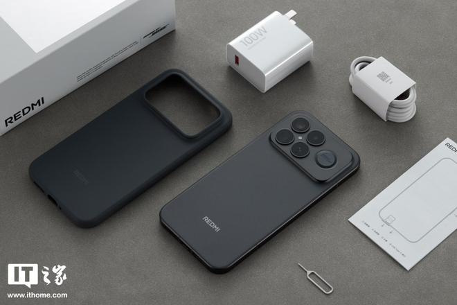 REDMI K90 Pro Max 黑色款手机图赏